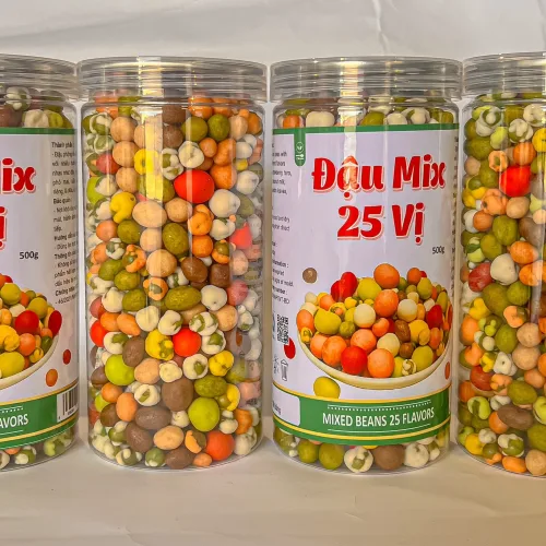 Bảng giá sỉ đậu Mix 25 Vị Thơm Ngon 500g