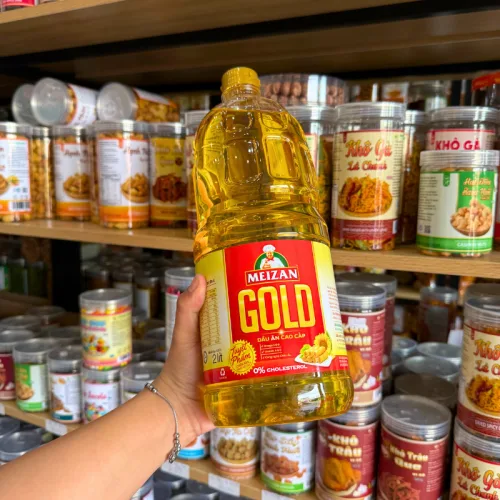 Hình ảnh Dầu Ăn Cao Cấp Meizan Gold 2 Lít trong bộ sưu tập Dầu ăn, nước mắm, nước tương, nước chấm