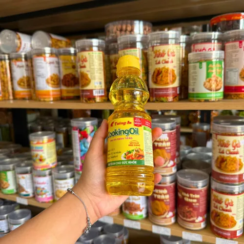 Dầu Ăn Thực Vật Tường An Cooking Oil Chai 400ml, 1 Chai