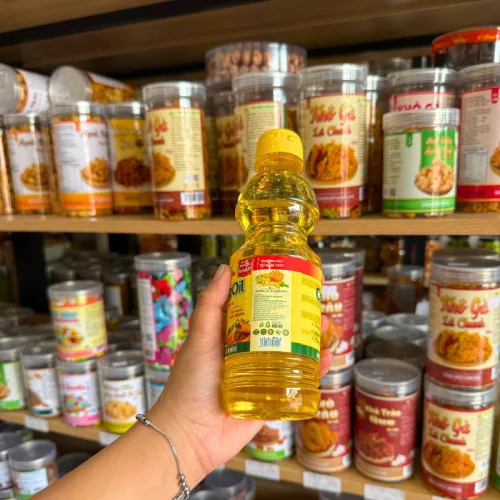 Dầu Ăn Thực Vật Tường An Cooking Oil Chai 400ml, 1 Chai