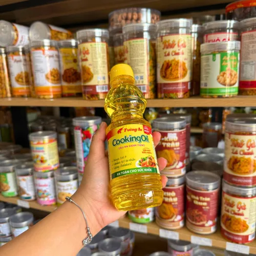 Dầu Ăn Thực Vật Tường An Cooking Oil Chai 400ml, 1 Chai