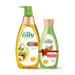 Sỉ dầu Tắm Ôliu Ôliv 3x Dưỡng Ẩm 650ml - Tặng Dầu Gội Ôliu Giúp Giảm Gãy Rụng Tóc