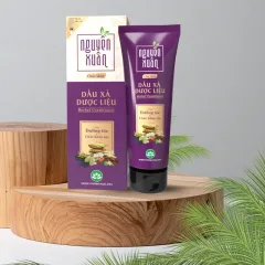 Phân phối dầu Gội Dược Liệu Nguyên Xuân Chắc Khỏe Cho Tóc Yếu 250ml - Màu Tím