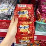 Dây 12 Gói Nước Xả Vải Comfort Hương Nước Hoa Quyến Rũ 18ml/Gói - Màu Đỏ