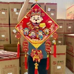 Dây reo 3d Vuông Tràn Trí Tết 40cm