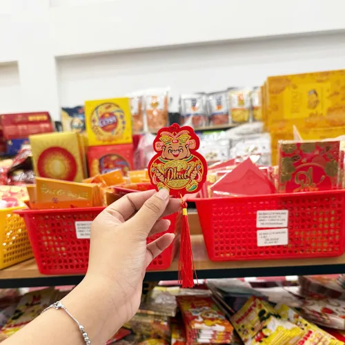 Dây Treo Thần Tài May Mắn Chữ Phúc