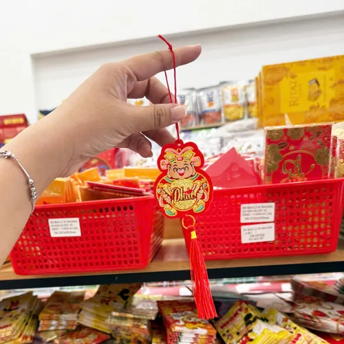 Dây Treo Thần Tài May Mắn Chữ Phúc