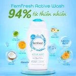 Dung Dịch Vệ Sinh Phụ Nữ Femfresh Active Wash Màu Xanh Dương 250ml