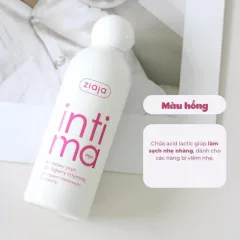 Phân phối dung Dịch Vệ Sinh Phụ Nữ Ziaja Intimate 200ml Màu Hồng