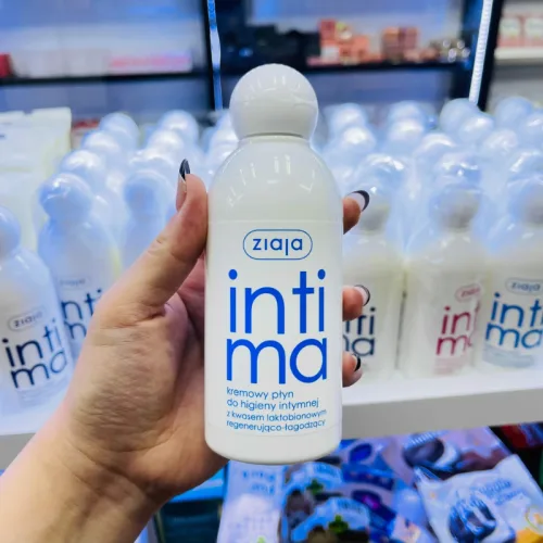 Dung Dịch Vệ Sinh Phụ Nữ Ziaja Intimate 200ml Xanh Dương Nhạt