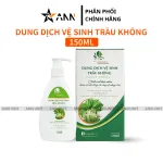 Dung Dịch Vệ Sinh Thảo Mộc Thiên Nhiên Collagen Hoa Bưởi Trầu Không Lô Hội Bạc Nano Bạc Hướng Quý Cosmetic 150ml