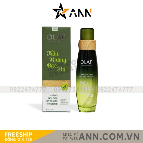 Dung Dịch Vệ Sinh Trầu Không Bạc Hà Olap