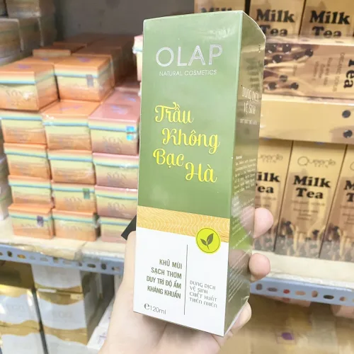 Dung Dịch Vệ Sinh Trầu Không Bạc Hà Olap