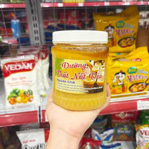 Đường Thốt Nốt Dẻo Nguyên Chất Hũ 1kg