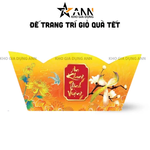 Đế Trang Trí Giỏ Quà Tết - Khay Thuyền Trang Trí Tết