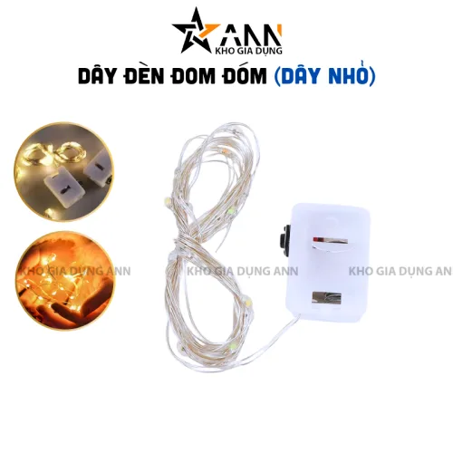 Đèn Đom Đóm Mini - Dây Đèn Chớp Trang Trí