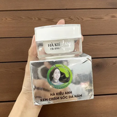 Kem Face Nám Hà Kiều Anh hũ bạc, khối lượng 40g