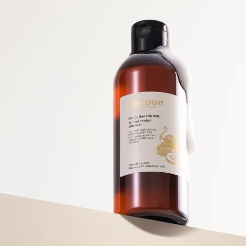 Gel rửa mặt bí đao Cocoon thuần chay, hỗ trợ giảm mụn 310ml