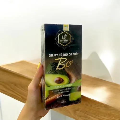 Sỉ gel Kỳ Tế Bào Da Chết Bơ Cho Mặt Và Body Huỳnh Đỗ 200ml