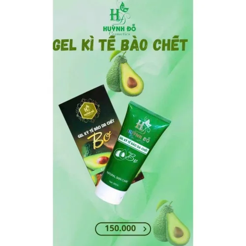 Sỉ gel Kỳ Tế Bào Da Chết Bơ Cho Mặt Và Body Huỳnh Đỗ 200ml