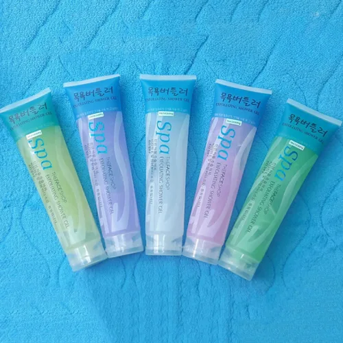Gel Spa Exfoliating Shower Gel tẩy tế bào chết body Hàn Quốc 350ml