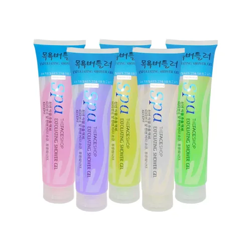 Gel Spa Exfoliating Shower Gel tẩy tế bào chết body Hàn Quốc 350ml
