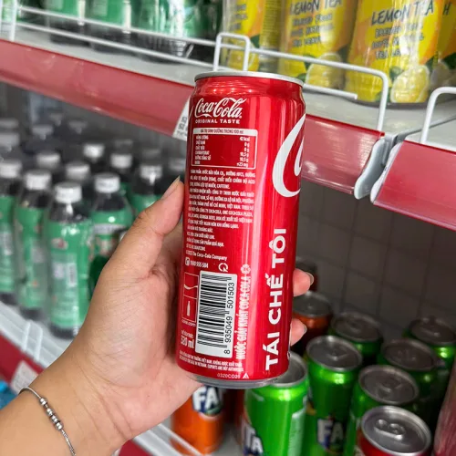 1 Lốc 6 Lon Nước Ngọt Coca Cola Vị Nguyên Bản 320ml