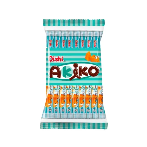 Bánh Que Kem OISHI AKIKO Nhân Phô Mai 140g - Màu Xanh Rêu phù hợp để tham khảo khi chọn OISHI AKIKO