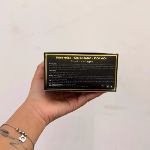 Combo Tái Tạo Ngọc Trai Đen Nn Luxury Serum 10ml & Kem Face 10g Phiên Bản Mới