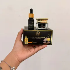 Combo Tái Tạo Ngọc Trai Đen Nn Luxury Serum 10ml & Kem Face 10g Phiên Bản Mới