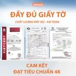 Bịt 10 Gói Nhỏ Giấy Ăn Top Gia 3 Màu