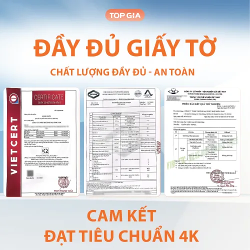 Bịt 10 Gói Nhỏ Giấy Ăn Top Gia 3 Màu