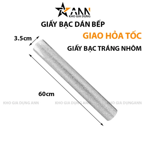 Giấy Bạc Dán Bếp Miếng Dán Tường Cách Nhiệt Chống Bụi Bẩn 170Cm