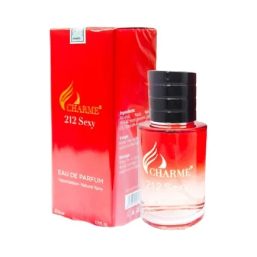 Nước Hoa Nam Charme 212 Sexy 50ml phù hợp để tham khảo khi chọn mỹ phẩm charme