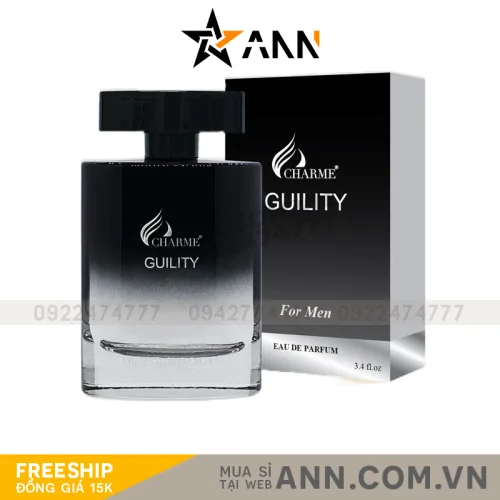 Nước hoa nam Charme guility 100ml chính hãng