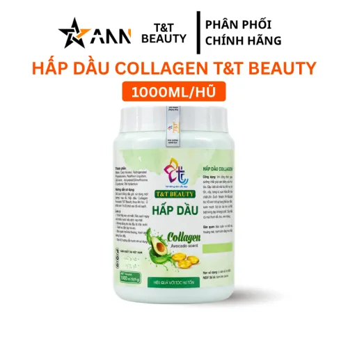 Hấp Dầu Collagen Avocado Scent T&T Beauty 1000ml