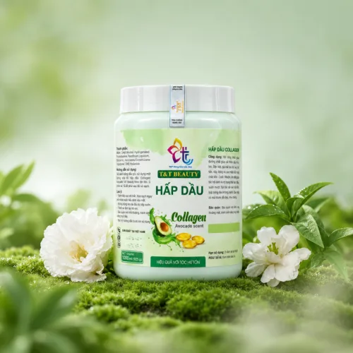 Hấp Dầu Collagen Avocado Scent T&T Beauty 1000ml