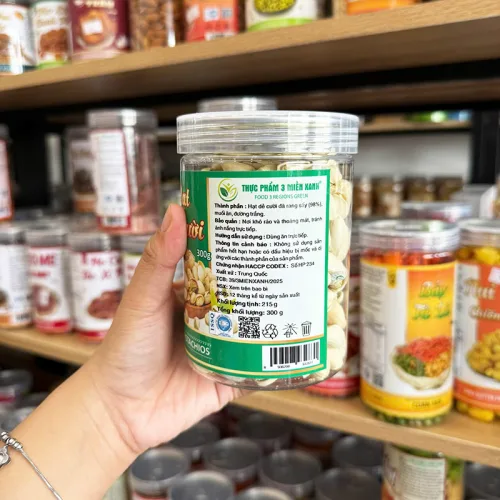 Hạt Dẻ Cười 3 Miền Xanh 300g Hũ PET