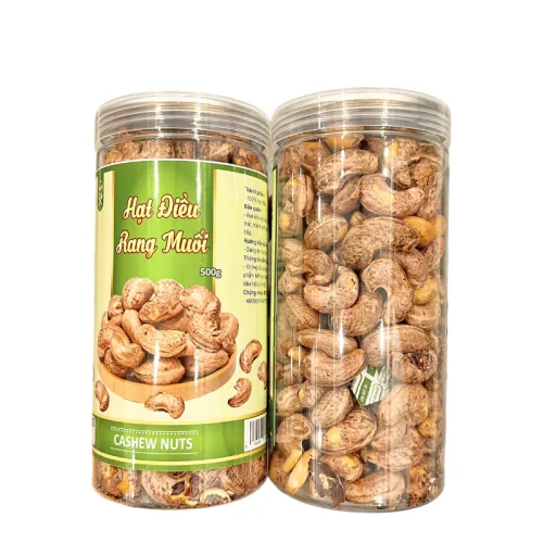 Hạt Điều Cồ A Rang Muối Nguyên Hạt Vỏ Lụa (Loại xuất khẩu) 500g Hộp – một lựa chọn đáng tham khảo trong Trái cây sấy, hạt khô dinh dưỡng