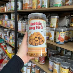 Hạt Điều Rang Tỏi Ớt Thơm Ngon 500g