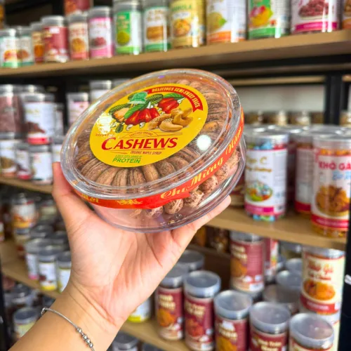 Hạt Điều Rang Muối Cashews - Hạt Điều Xếp Hoa