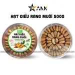 Hạt Điều Rang Muối Xếp Hoa 500g - Hạt Điều Đặc Sản Bình Phước Thơm Ngon