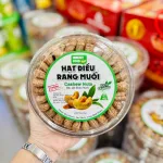 Hạt Điều Rang Muối Xếp Hoa 500g - Hạt Điều Đặc Sản Bình Phước Thơm Ngon