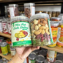 Sỉ hạt Mix Dinh Dưỡng Tách Vỏ Thơm Ngon 400g Hộp Pet