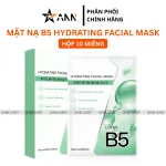 Hộp 10 Miếng Mặt Nạ B5 Hydrating Facial Mask Màu Xanh Lá