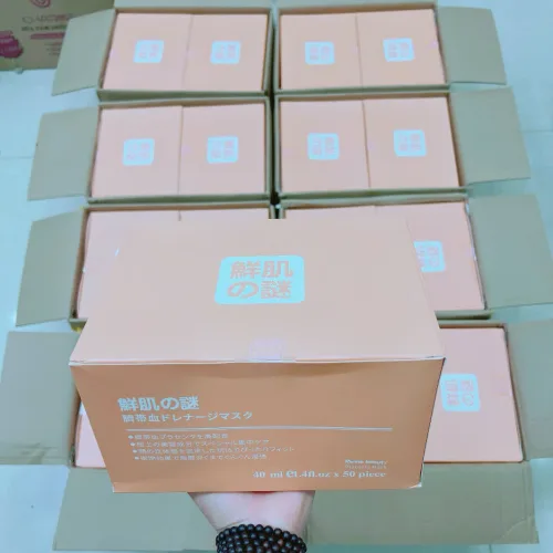 Hộp 10 miếng mặt nạ nhau thai cừu Rwine Beauty Chính Hãng
