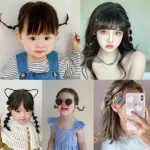 Hộp 1000 Dây Chun Buộc Tóc Mini Cho Bé, Nhiều Màu