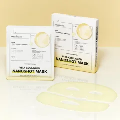 Hộp 5 Miếng Mặt Nạ Collagen MediAnswer - Mặt Nạ Thạch Medianswer Mask Hỗ Trợ Dưỡng Sáng Cải Thiện Lão Hoá Da