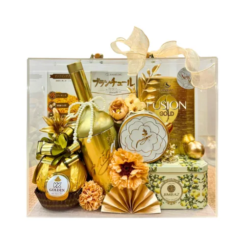 Hình ảnh Hộp Quà Tết Chữ Nhật Trong Suốt - Quà Tặng Tết Sang Trọng - Quà Trang Trí Tết - Giỏ Quà Tết trong bộ sưu tập Giỏ quà Tết