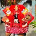 Hộp Quà Tết Đẹp – Quà Tặng Tết Đối Tác – Quà Trang Trí Tết Sang Trọng - Giỏ Qùa Tết